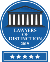 Lawyers of Distinction 2019 Accolade
